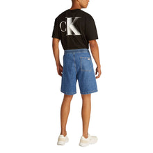 Blue Cotton Bermuda Calvin Klein Jeans