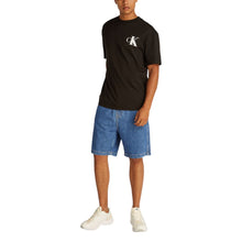 Blue Cotton Bermuda Calvin Klein Jeans