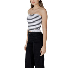 White Recycled Cotton Top Calvin Klein Jeans