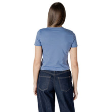 Light Blue Recycled Cotton T-Shirt Calvin Klein Jeans