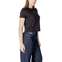 Black Recycled Cotton T-Shirt Calvin Klein Jeans