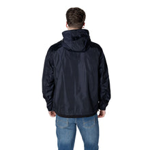 Blue Polyamide Jackets & Coat Armani Exchange