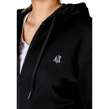 Black Cotton Hoody Armani Exchange