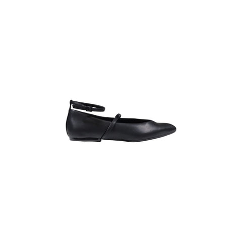 Black Polyester Platform Armani Exchange