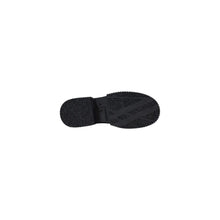 Black Leather Platform Armani Exchange