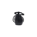 Armani Exchange Black Polyester Platform Pumps