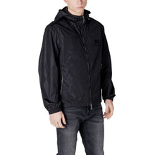Black Polyamide Jackets & Coat Armani Exchange