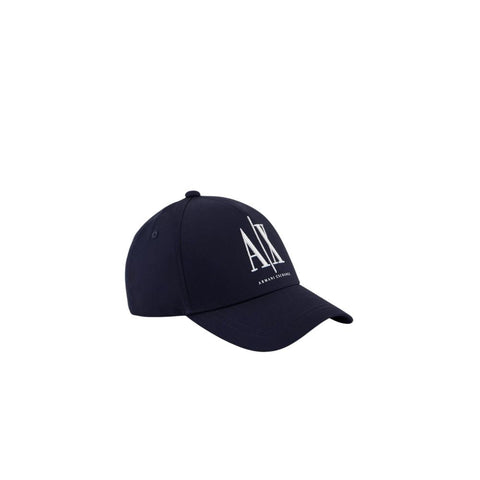 Blue Cotton Caps Baseball Hat Armani Exchange