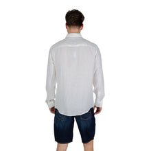 White Linen Shirt Armani Exchange