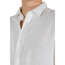 White Linen Shirt Armani Exchange