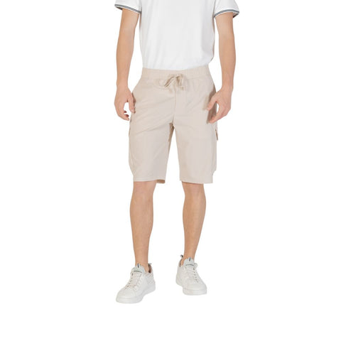 Hugo Boss Beige Polyester Bermuda