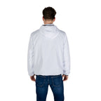 EA7 Emporio Armani White Polyester Shell Jacket