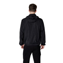 EA7 Emporio Armani Black Polyester Jackets & Coat