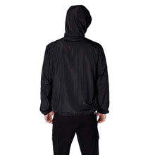 EA7 Emporio Armani Black Polyester Jackets & Coat