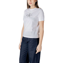 White Cotton T-Shirt Calvin Klein Jeans