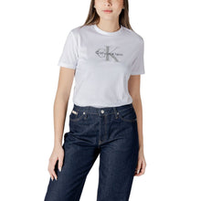 White Cotton T-Shirt Calvin Klein Jeans