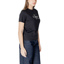 Black Cotton T-Shirt Calvin Klein Jeans