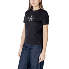Black Cotton T-Shirt Calvin Klein Jeans