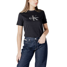 Black Cotton T-Shirt Calvin Klein Jeans