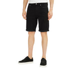 Calvin Klein Jeans Black Cotton Bermuda Shorts