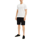 Calvin Klein Jeans Black Cotton Bermuda Shorts