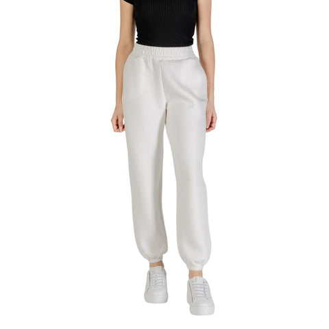 Cream Viscose Joggers Workout Pant Guess Active