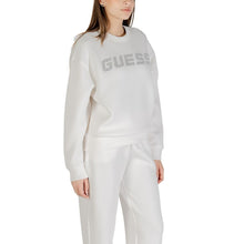 Cream Viscose Sweatshirt Guess Active