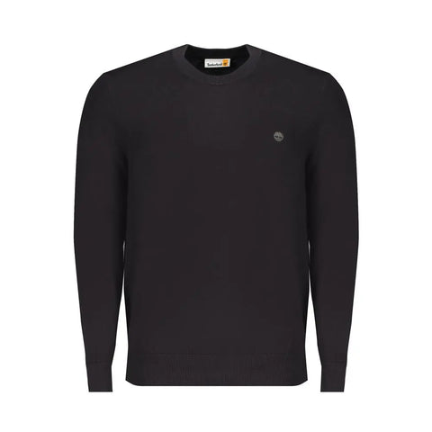 Black Cotton Sweater Timberland