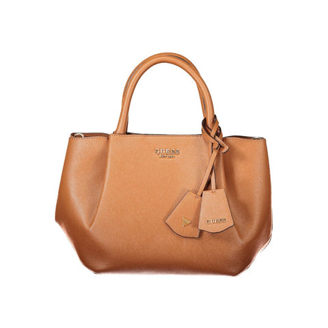 Brown Polyethylene Women Handbag Guess Jeans