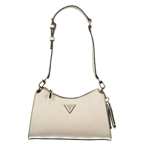 Beige Polyethylene Women Handbag Guess Jeans