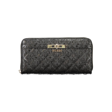 Black Polyethylene Women Wallet Guess Jeans
