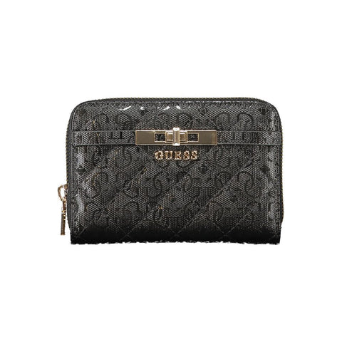 Black Polyethylene Women Wallet Guess Jeans