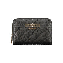 Black Polyethylene Women Wallet Guess Jeans