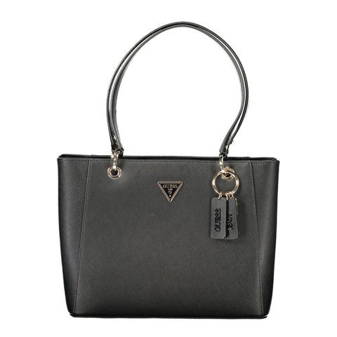 Black Polyethylene Women Handbag Guess Jeans