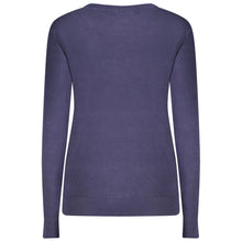 Blue Viscose Women Sweater Guess Jeans