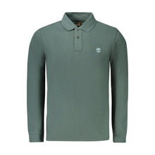 Timberland Green Cotton Men Polo Shirt
