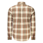 Timberland Brown Cotton Men Shirt