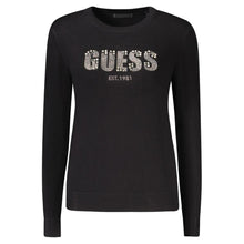 Black Viscose Women Sweater Guess Jeans