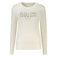 White Viscose Women Sweater Guess Jeans