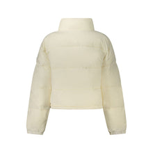 White Polyester Women Jacket Guess Jeans