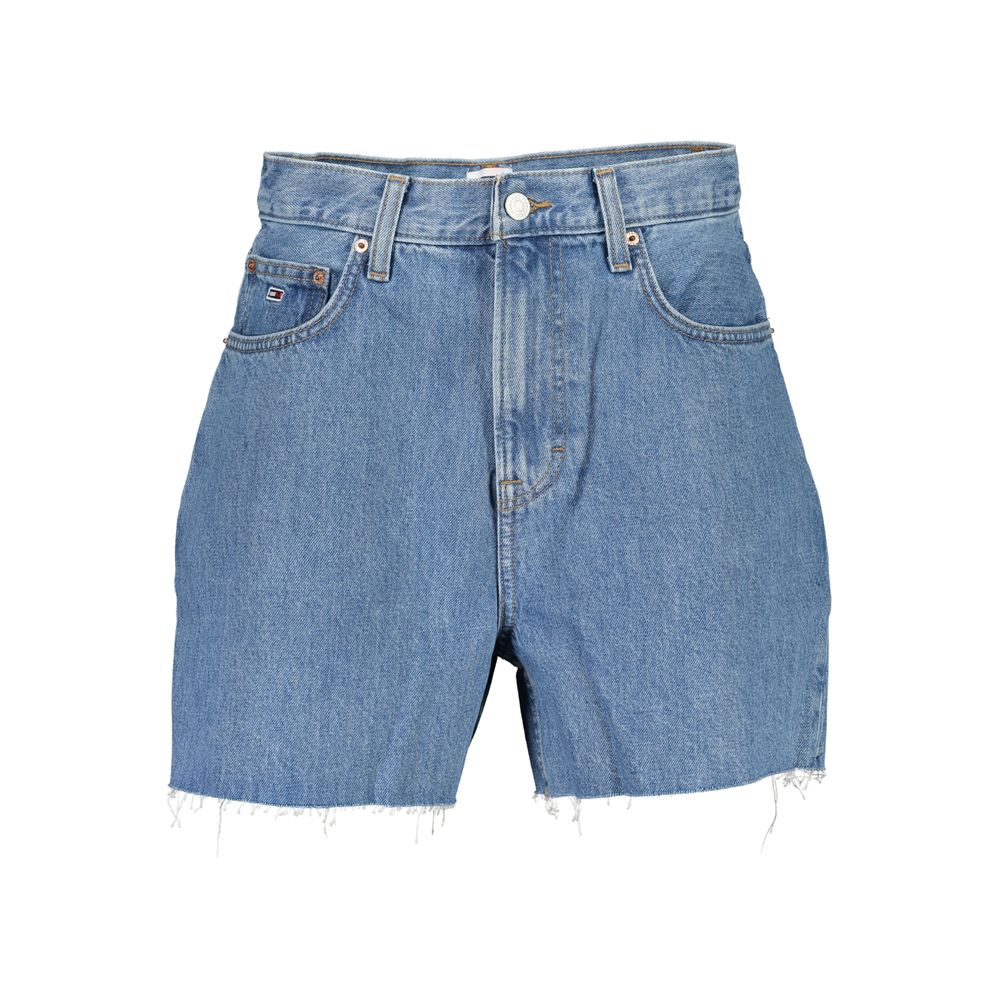 Tommy Hilfiger Blue Cotton Women's Denim Short