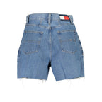 Tommy Hilfiger Blue Cotton Women's Denim Short