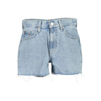 Tommy Hilfiger Azzurro Cotton Women Short