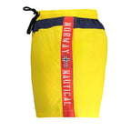 Norway 1963 Giallo Polyester Men Swim Boxer