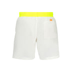 Norway 1963 White Polyamide Men's Swim Trunk