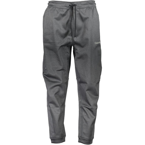 Calvin Klein Black Polyester Pant