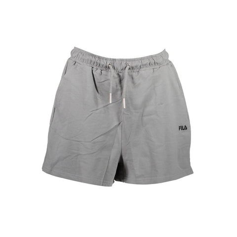 Gray Cotton Pant Fila