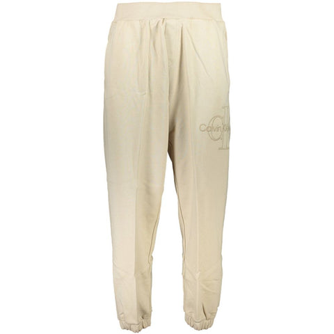 Calvin Klein Beige Cotton Pant