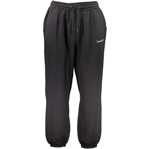 Calvin Klein Black Cotton Pant