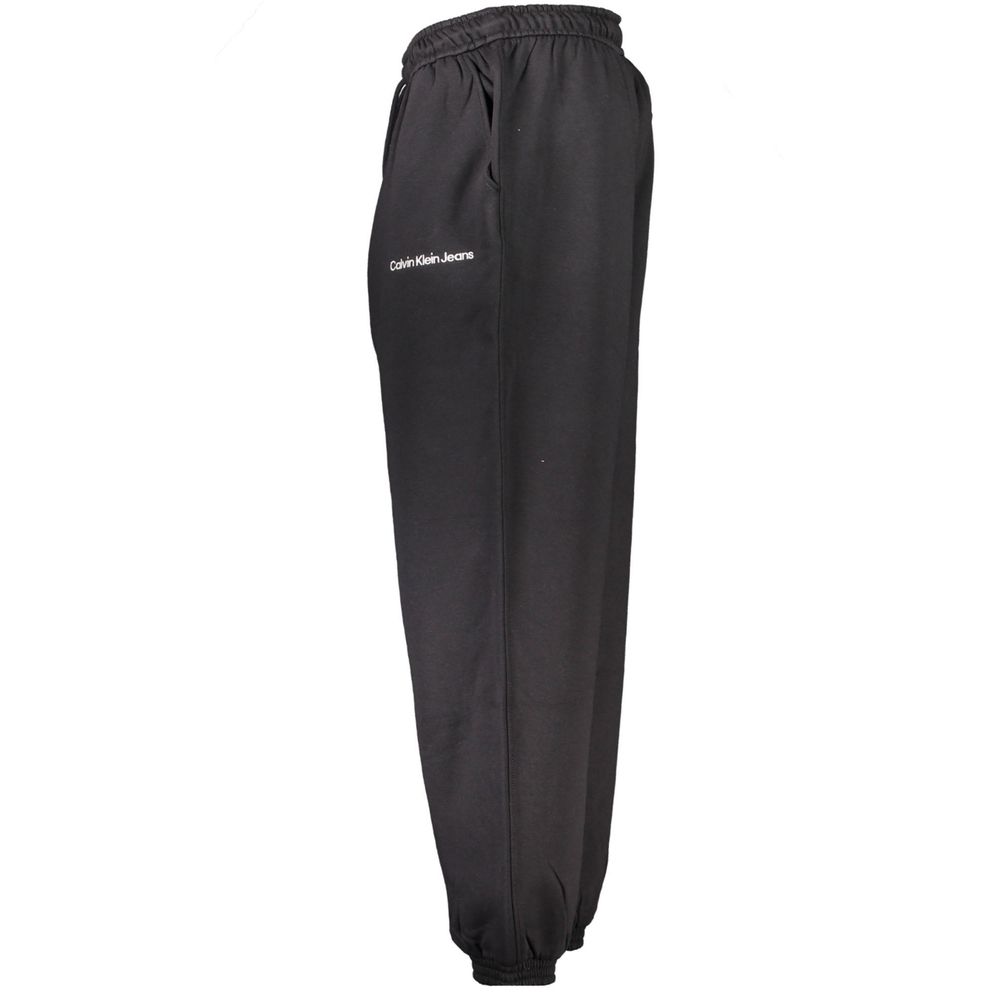 Calvin Klein Black Cotton Men's Sport Trouser